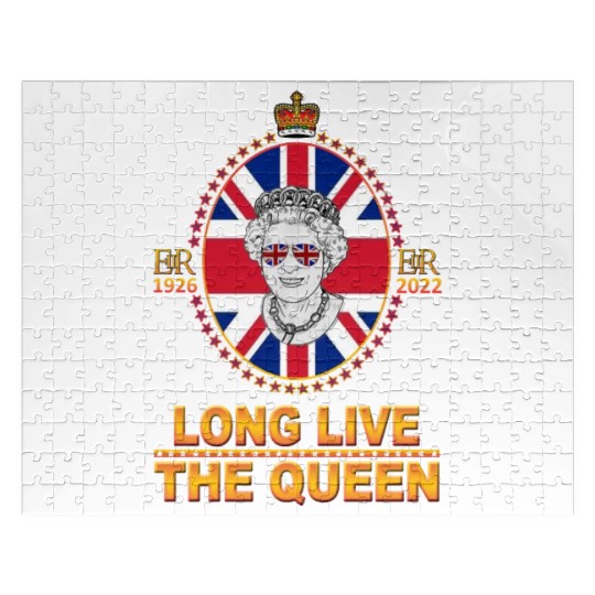 Queen Elizabeth II Rest in Peace Elizabeth Jigsaw Puzzles