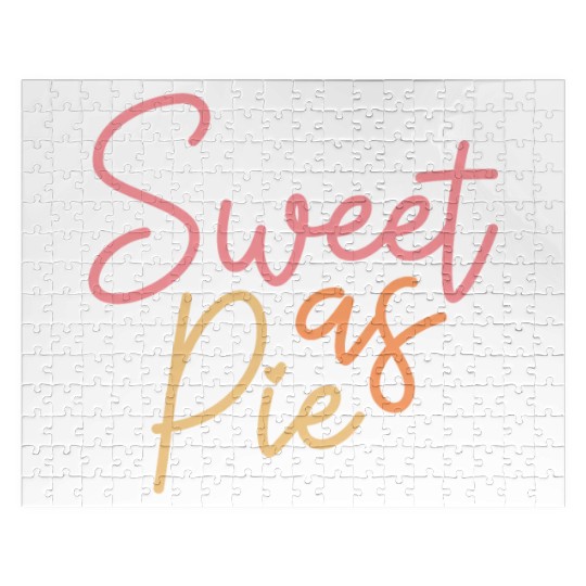 Thanksgiving Sweet as Pie Jigsaw Puzzles