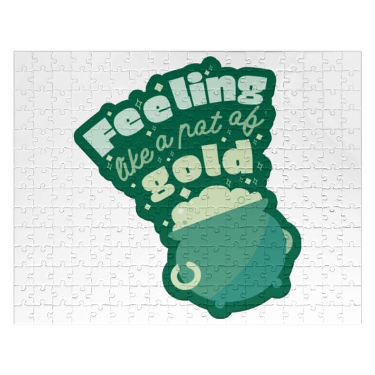 feeling like a pot of gold Jigsaw Puzzles