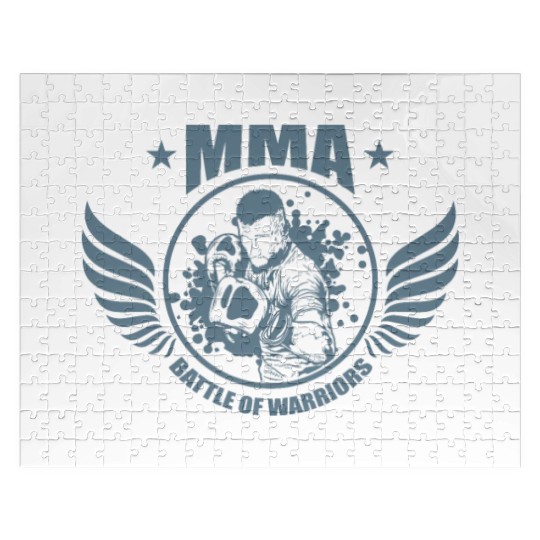 MMA Battle of Warriors Mixed Martial Arts Jigsaw Puzzles