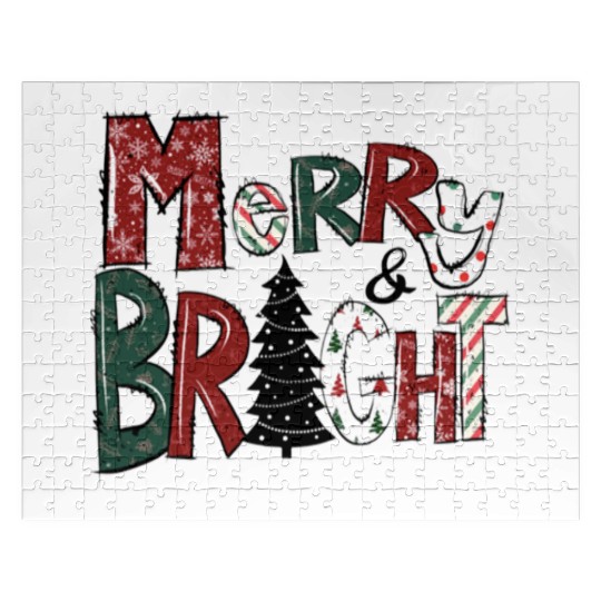 Merry And Bright Jigsaw Puzzles | Merry Christmas 2022