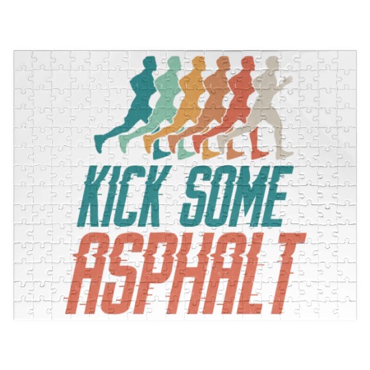 Running Runner Half Marathon Jigsaw Puzzles