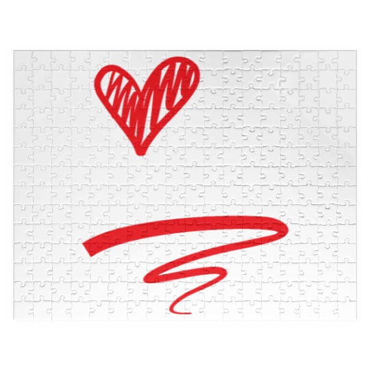 I Love My Boyfriend Valentines Day Cupid Love Jigsaw Puzzles