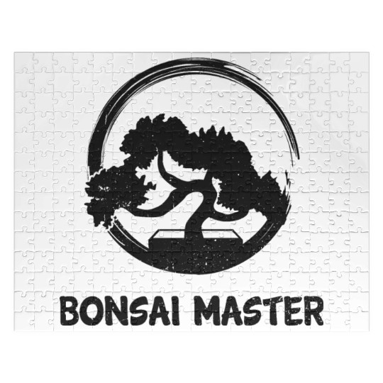Bonsai Master Cool Japanese Tree Planting Gift Jigsaw Puzzles