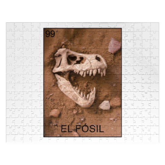 El Fosil Old Person Card Mexican Lottery Card Jigsaw Puzzles