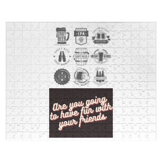 chill Rum with your friends Jigsaw Puzzles