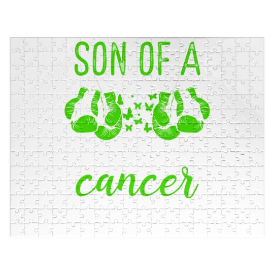 Son Liver Cancer Awareness Month Ribbon Jigsaw Puzzles