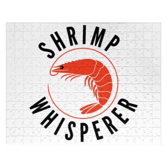 Shrimp Whisperer - fishing lover Jigsaw Puzzles