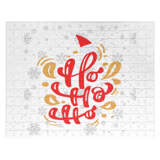 Santa claus says ho ho ho Jigsaw Puzzles