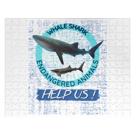 Protect Marine Animal Whale Shark Jigsaw Puzzles