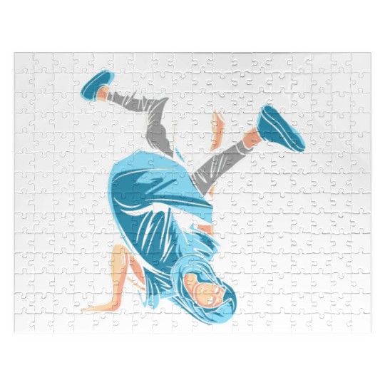 Breakdancing Mary Mother Of Jesus - Breakdance Hip Jigsaw Puzzles