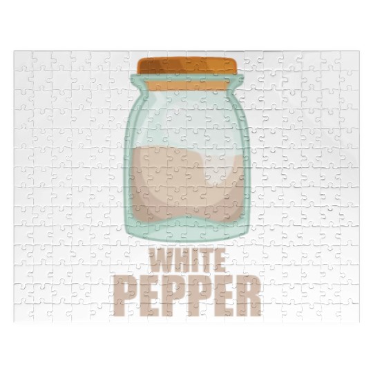 White Pepper Spice Flavor Food Cooking Jigsaw Puzzles