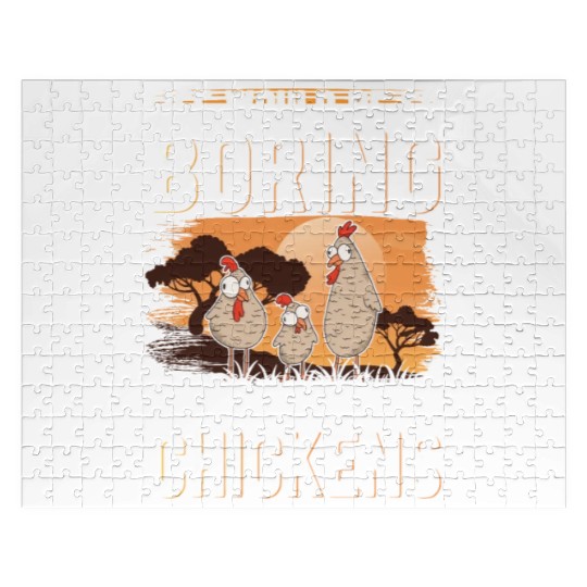 Chickens Gift Farmer Chicken Coop Jigsaw Puzzles
