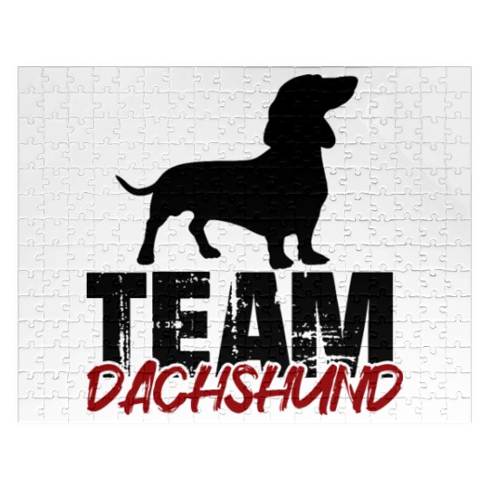 Team Dachshund Jigsaw Puzzles