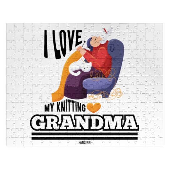 I Love My Grandma Jigsaw Puzzles