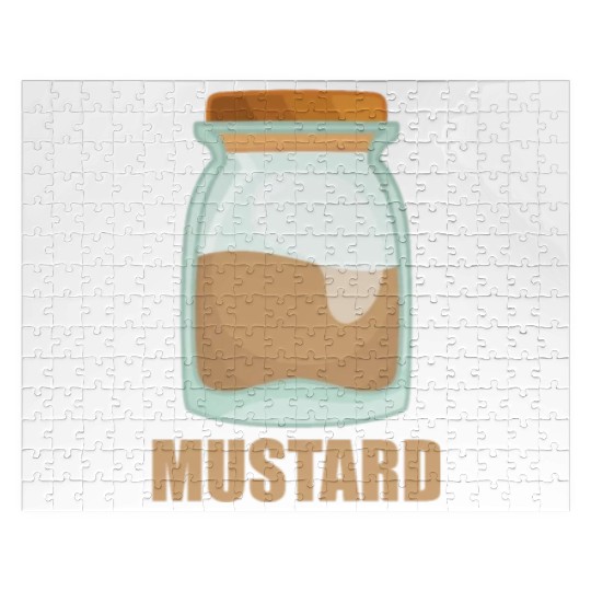 Mustard Spice Flavor Food Cooking Jigsaw Puzzles