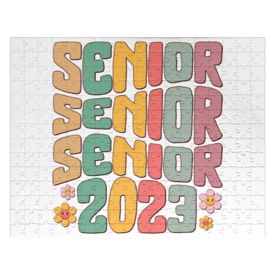 Graduation Jigsaw Puzzles, Senior Class Of 2023 Gift End