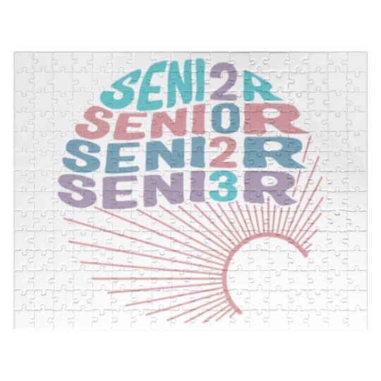 Graduation Jigsaw Puzzles, Senior Class Of 2023 Gift End