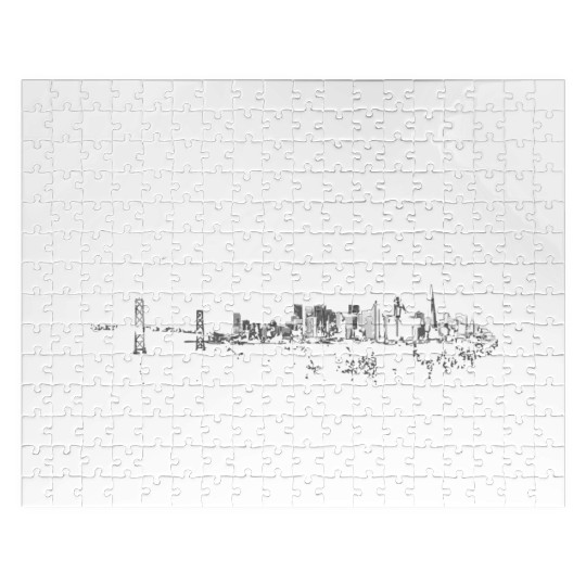 San Francisco Skyline For Women & Men Jigsaw Puzzles