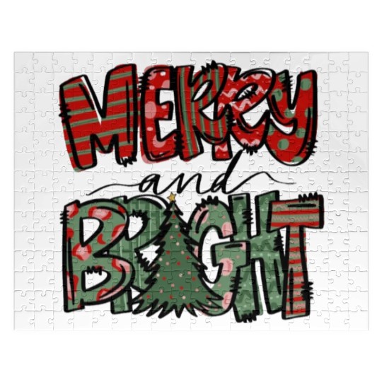 Merry and Bright Jigsaw Puzzles