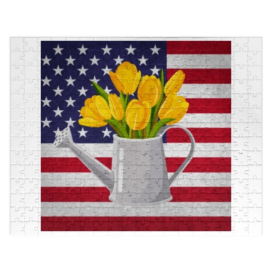 Tulip Gardening Jigsaw Puzzles