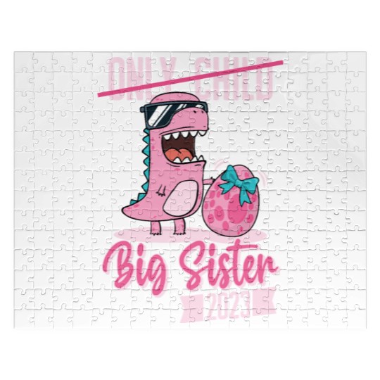 Only Child Big sister 2023 pregnancy baby girls Jigsaw Puzzles