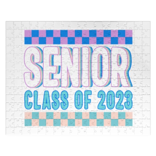 Graduation Jigsaw Puzzles, Senior Class Of 2023 Gift End
