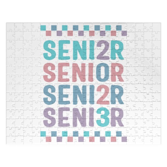 Graduation Jigsaw Puzzles, Senior Class Of 2023 Gift End