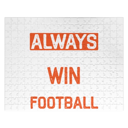 I Almost Aways Win At Fantasy Football Sport Lover Jigsaw Puzzles