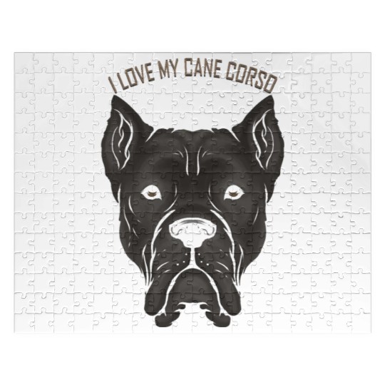 Dog Lover - I Love My Cane Corso Jigsaw Puzzles