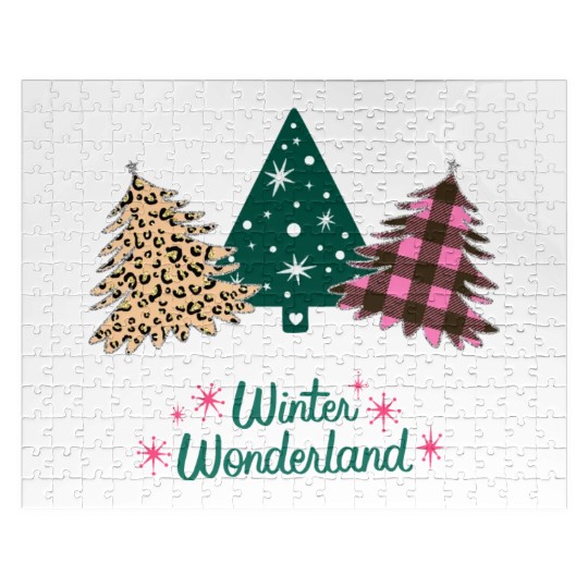 Winter Wonderland - Christmas Trees! Jigsaw Puzzles