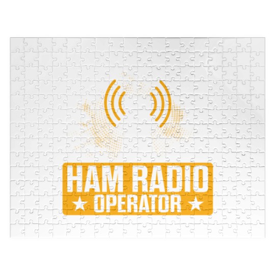 I'm A Licensed Ham Radio Operator Amateur Enthusi Jigsaw Puzzles