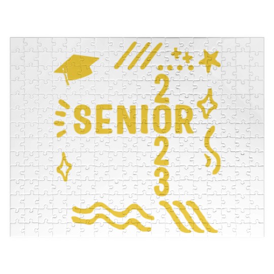 Graduation Jigsaw Puzzles, Senior Class Of 2023 Gift End