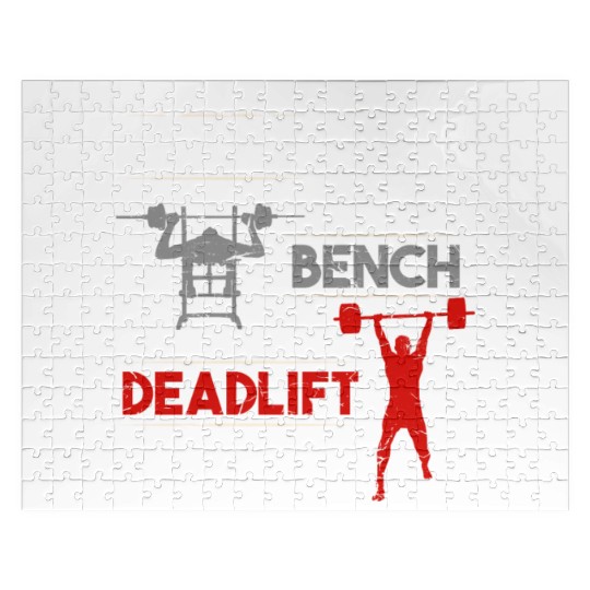 Gym Workout Squat Bench Deadlift Jigsaw Puzzles