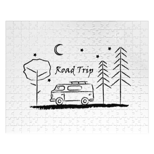 Road trip – your heart beats for camping Jigsaw Puzzles