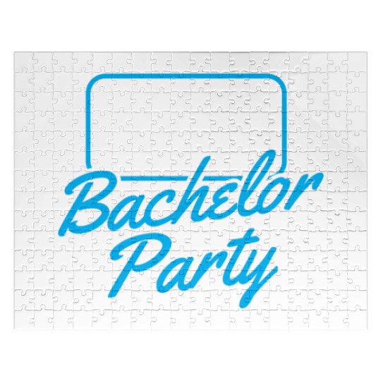 Team Bachelor Party Bride Groom Jigsaw Puzzles