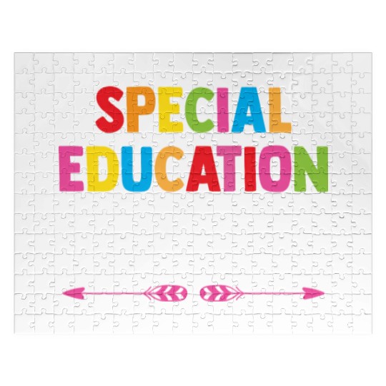 Special Education Teacher Cute Sped Awareness Jigsaw Puzzles
