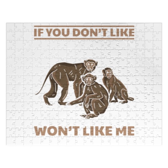 Orangutan Monkey Lover - Chimpanzee Orangutan Monk Jigsaw Puzzles