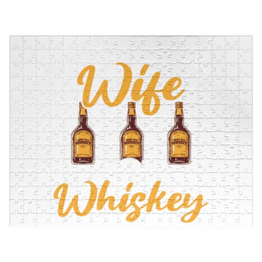 Will Trade Wife For Whiskey Alcohol Drinker Jigsaw Puzzles
