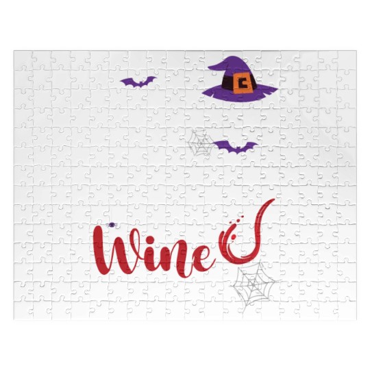 Hocus Pocus I Need Wine To Focus Jigsaw Puzzles