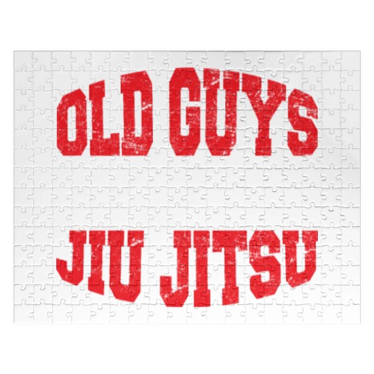 Brazilian Jiu Jitsu Old Guys Roll BJJ Training Jiu Jigsaw Puzzles