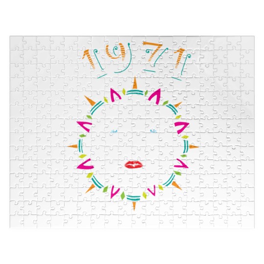 1971 Sun Face Jigsaw Puzzles