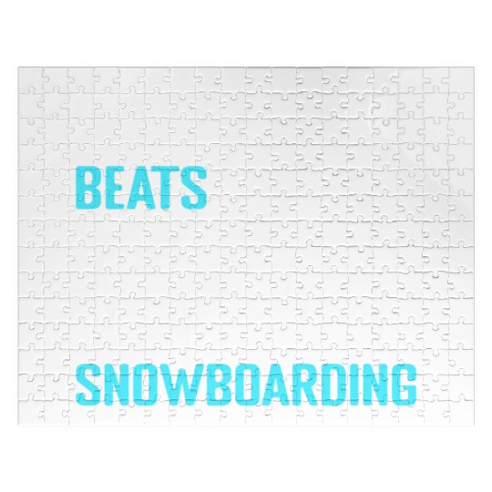 Snowboarding Hobby Ski Holidays Freestyle Jigsaw Puzzles