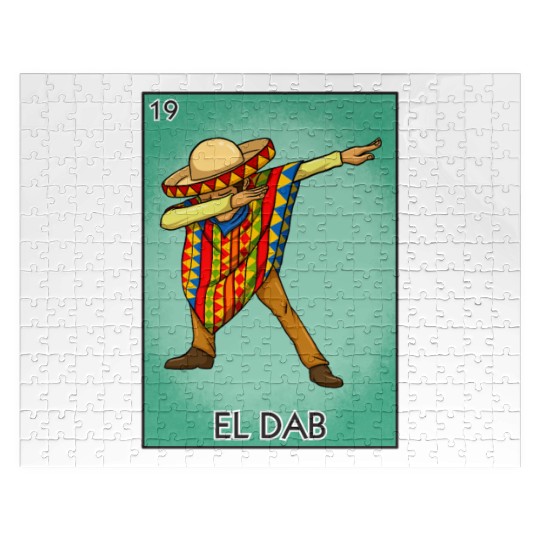 El Dab The Mexican Dab Card Mexican Lottery Card Jigsaw Puzzles