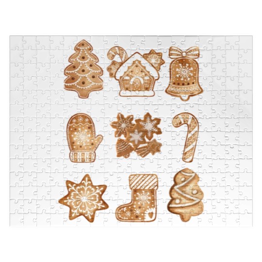 Christmas Gingerbread Cookies! Jigsaw Puzzles