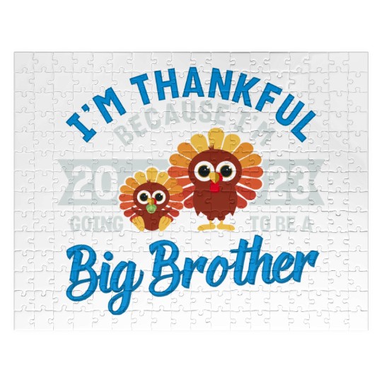 Big Brother 2023 Baby Thanksgiving Turkey Boys Jigsaw Puzzles