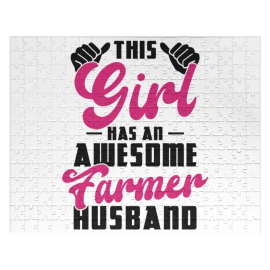 Farming Farmer Husband This Girl Jigsaw Puzzles