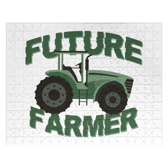 Farming Farmer Tractor Future Jigsaw Puzzles