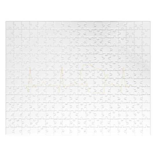 Wisconsin State USA. Heart. Love. EKG. Pulse. Jigsaw Puzzles