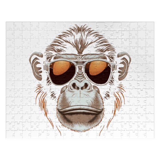 Monkey Face Jigsaw Puzzles